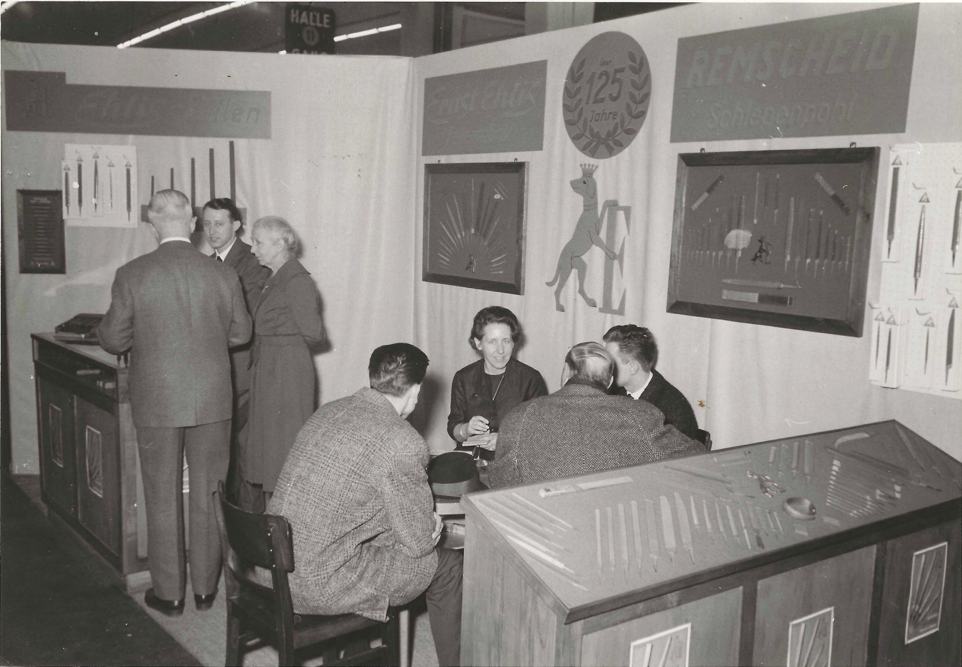 Messestand Ehlis - Köln Februar 1962